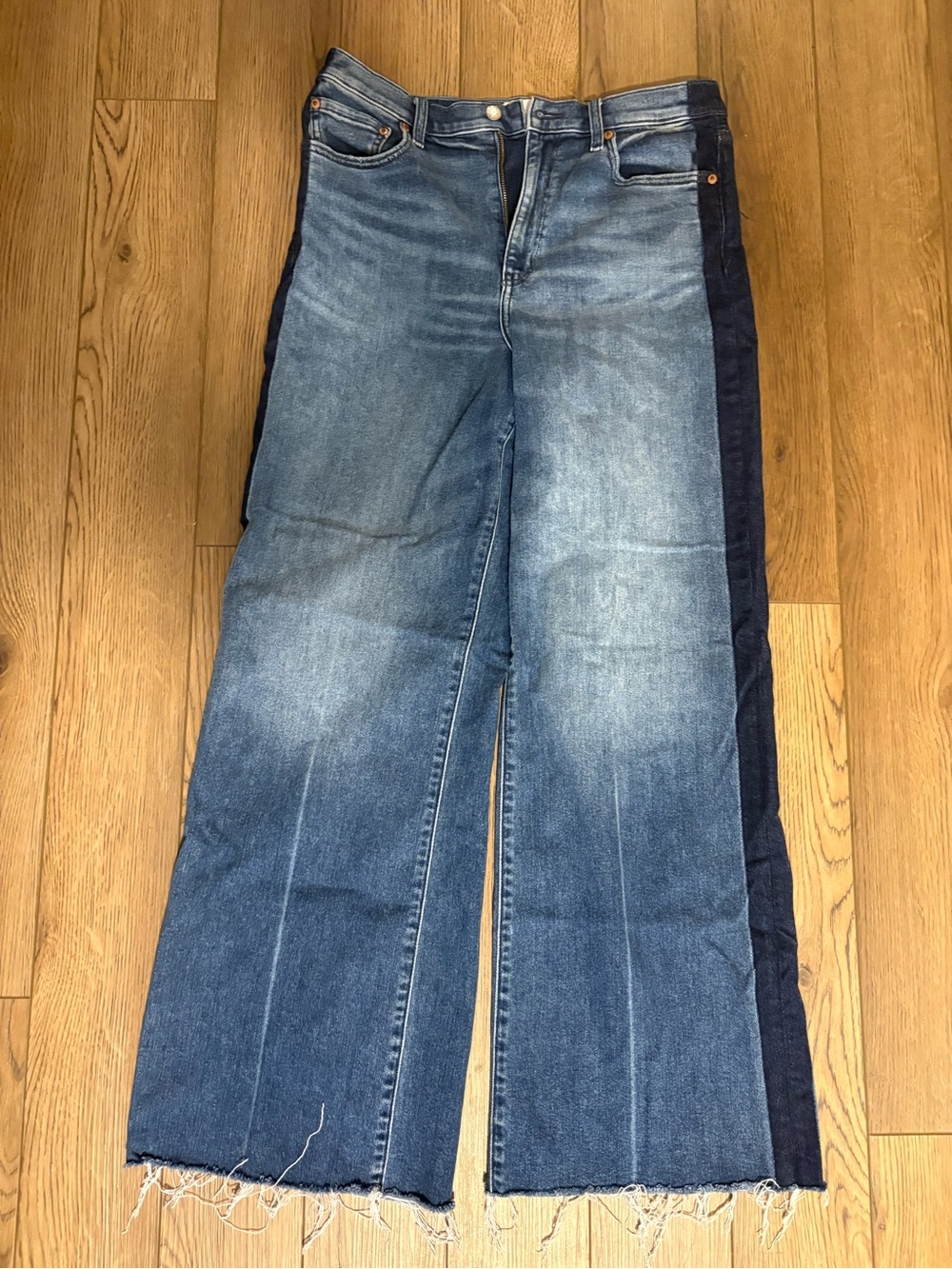 DAZE Denim Far Out High Rise Wide Leg Jeans Sz 31 NWOT